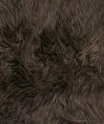 New Genuine Sheepskin Dark Brown Rug thumb