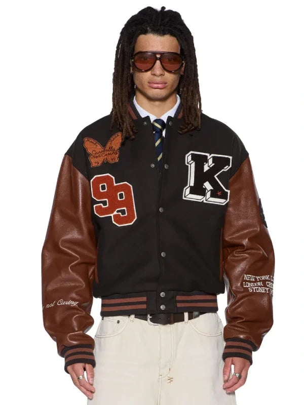 Ksubi Patched Varsity Jacket WAAC