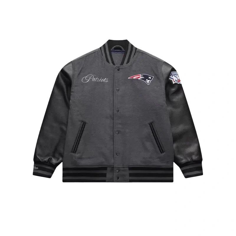New England Patriots Legacy Made Varsity Jacket WAAC