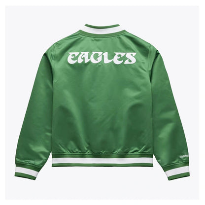 Philadelphia Eagles Kelly Green Lightweight Full-Snap Jacket WAAC