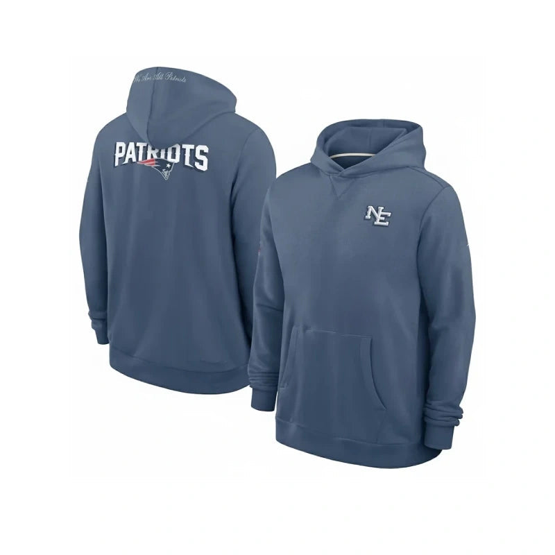 We Are All Patriots Rivalries Storm Blue Hoodie WAAC