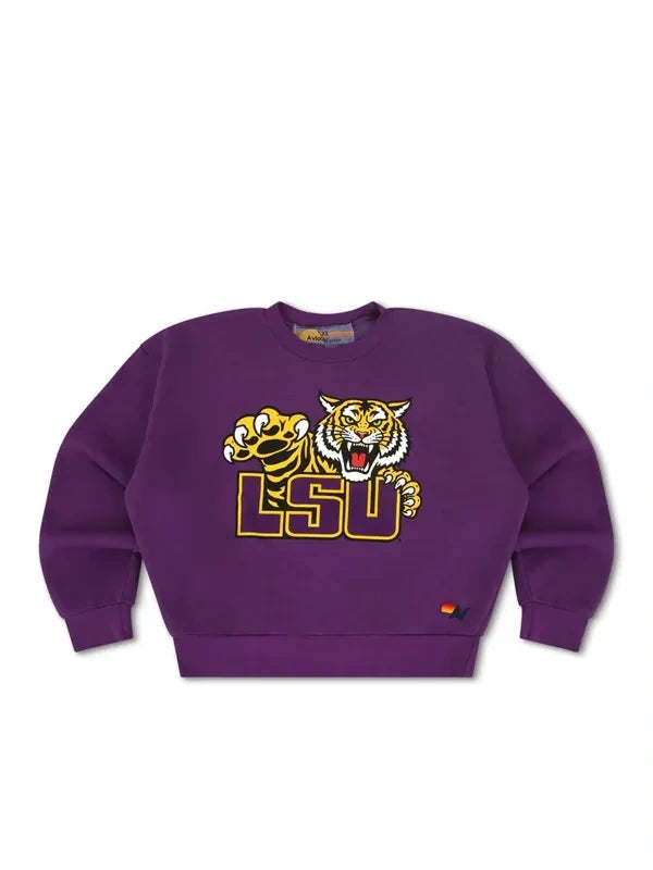 Aviator Nation x LSU 2026 Crew Sweatshirt WAAC