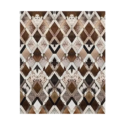 Cowhide Patchwork Leather Rug WAAC