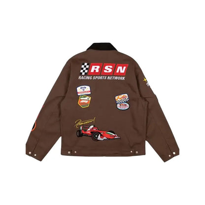 Disney And Pixar Cars F1 Lightning McQueen Racing Jacket WAAC