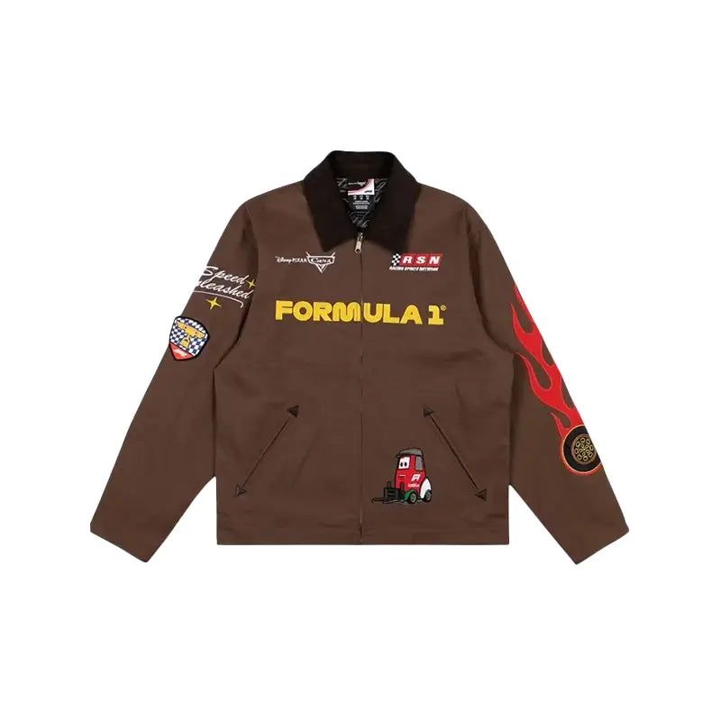 Disney And Pixar Cars F1 Lightning McQueen Racing Jacket WAAC