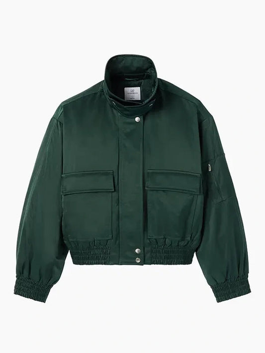 Gap × Victoria Beckham 2026 Satin Bomber Jacket WAAC