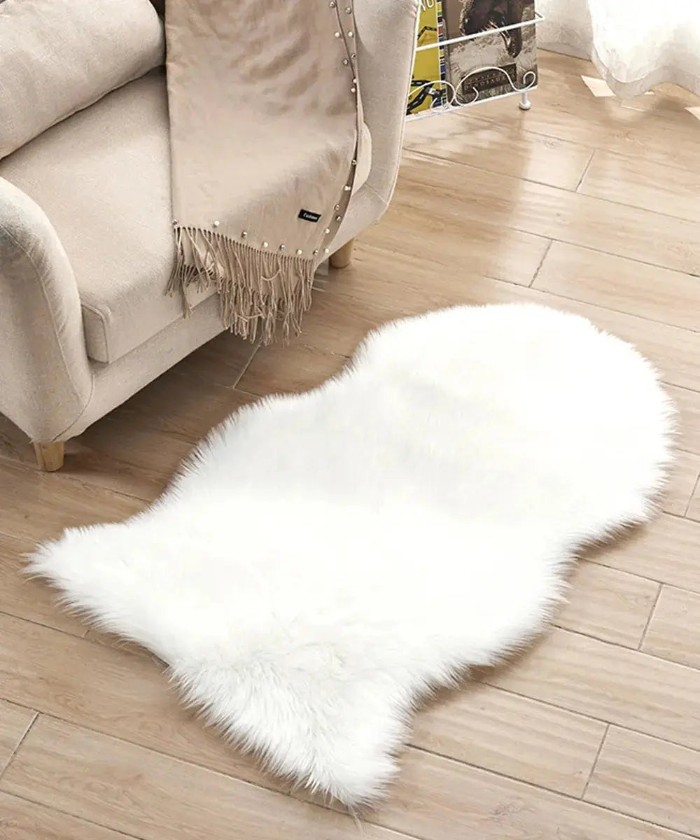 Genuine Sheepskin Fur Rug WAAC