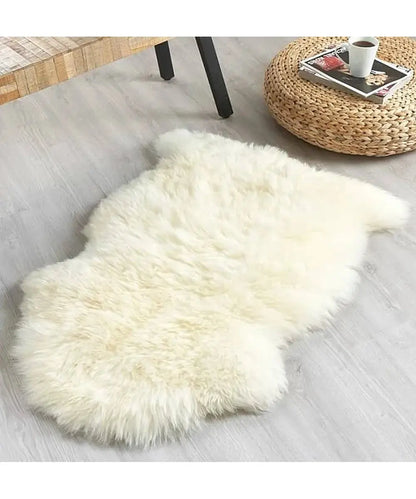 Genuine Sheepskin Fur Rug WAAC