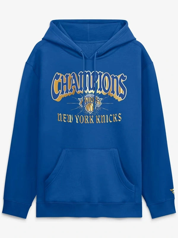 Knicks Fanatics 2026 NBA Finals Champions Hoodie WAAC