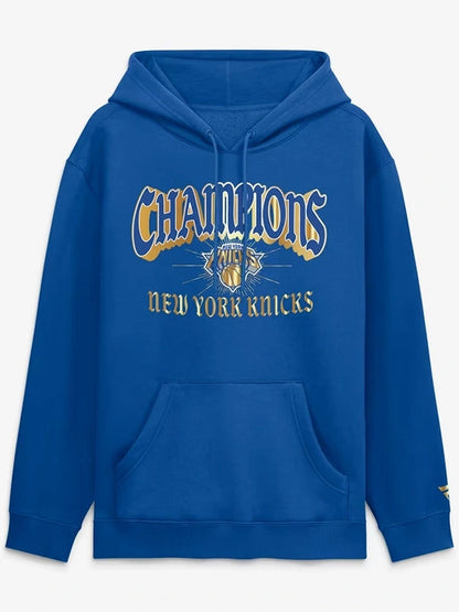Knicks Fanatics 2026 NBA Finals Champions Hoodie WAAC