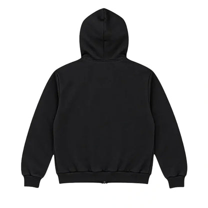 N0RTH4EVR Fawn Cropped Zip Hoodie WAAC