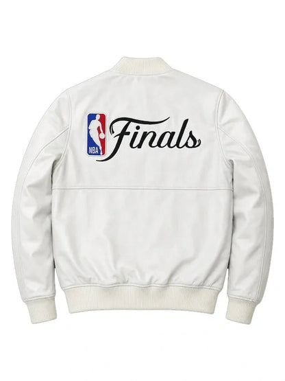 NBA Finals ESPN x New York Knicks Leather Jacket WAAC