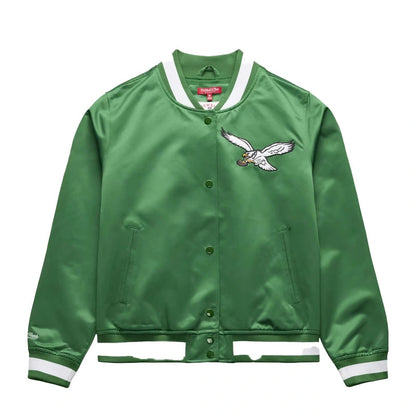 Philadelphia Eagles Kelly Green Lightweight Full-Snap Jacket WAAC