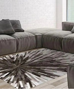 New Cowhide Patchwork Rug thumb