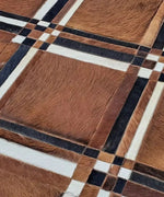 New Cowhide Patchwork Rug thumb