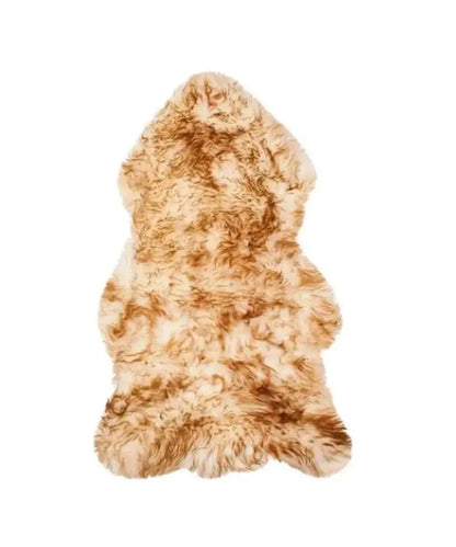 New Genuine Sheepskin Brown Rug WAAC