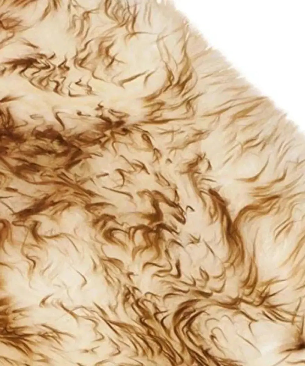 New Genuine Sheepskin Brown Rug WAAC
