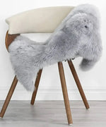 New Genuine Sheepskin Gray Rug thumb