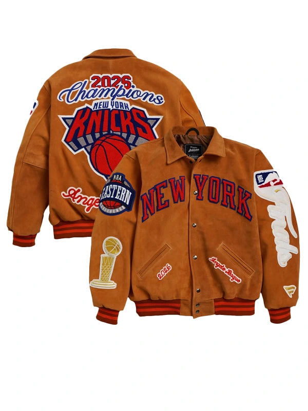New York Knicks Fanatics 2026 NBA Finals Champions Jacket WAAC