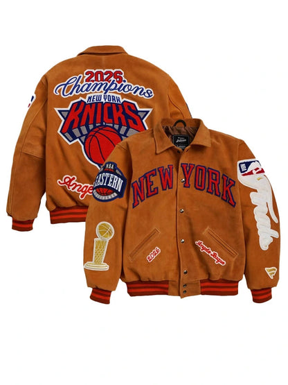 New York Knicks Fanatics 2026 NBA Finals Champions Jacket WAAC