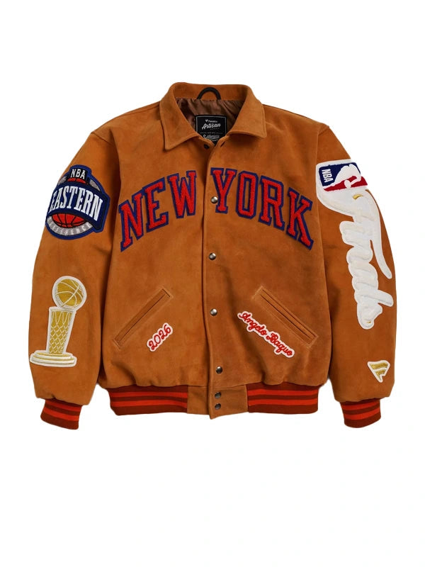 New York Knicks Fanatics 2026 NBA Finals Champions Jacket WAAC