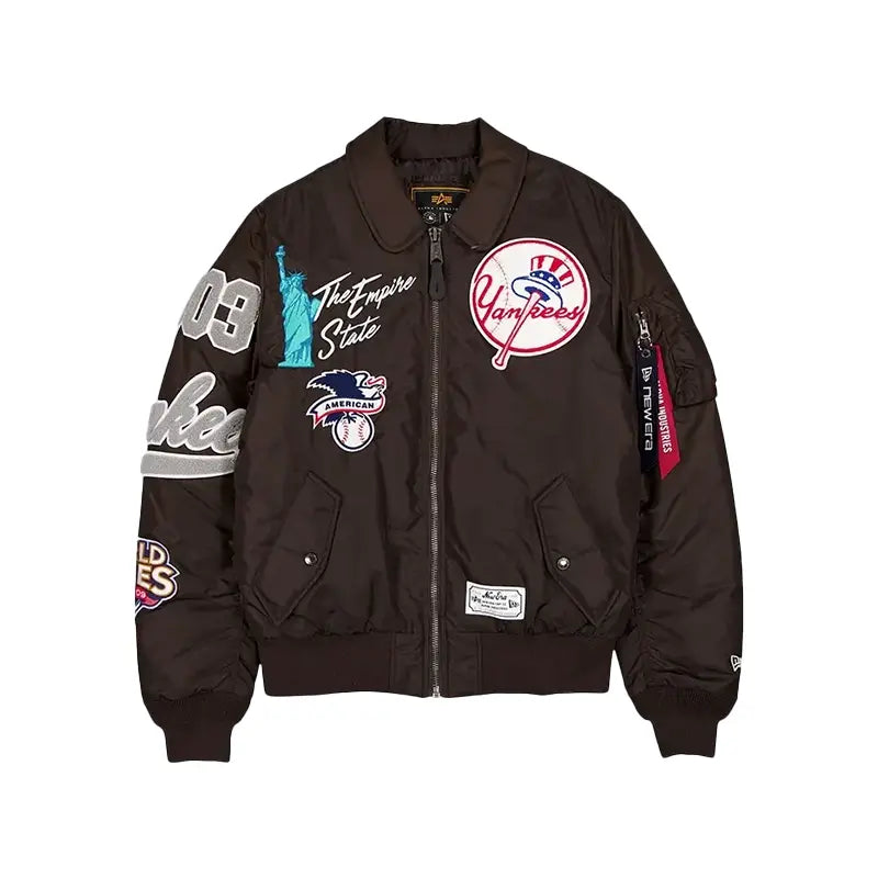 New York Yankees Alpha Industries MA-1 Flight Jacket WAAC