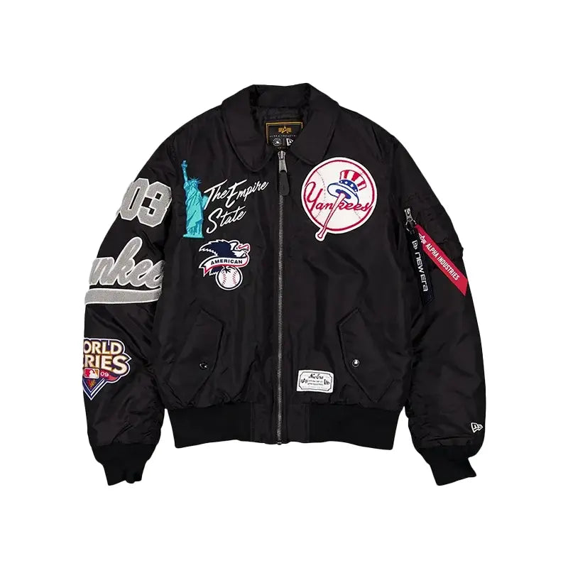 New York Yankees Alpha Industries MA-1 Flight Jacket WAAC