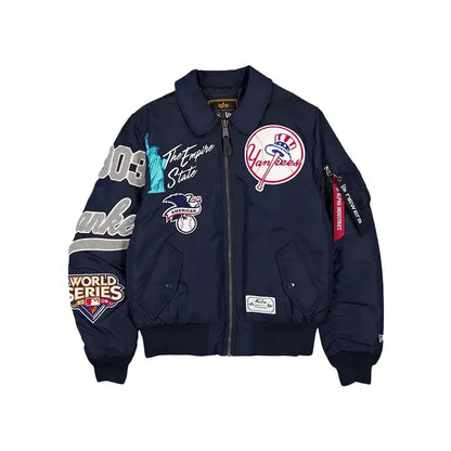 New York Yankees Alpha Industries MA-1 Flight Jacket WAAC