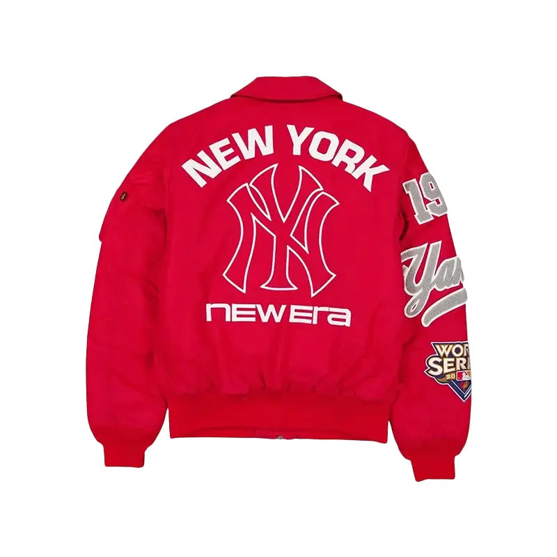 New York Yankees Alpha Industries MA-1 Flight Jacket WAAC