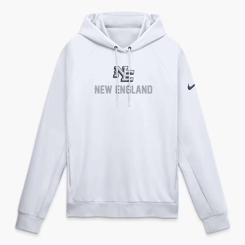 Men's Nike White New England Patriots Rivalries Hoodie WAAC
