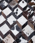 Original Cowhide Patchwork Rugs thumb