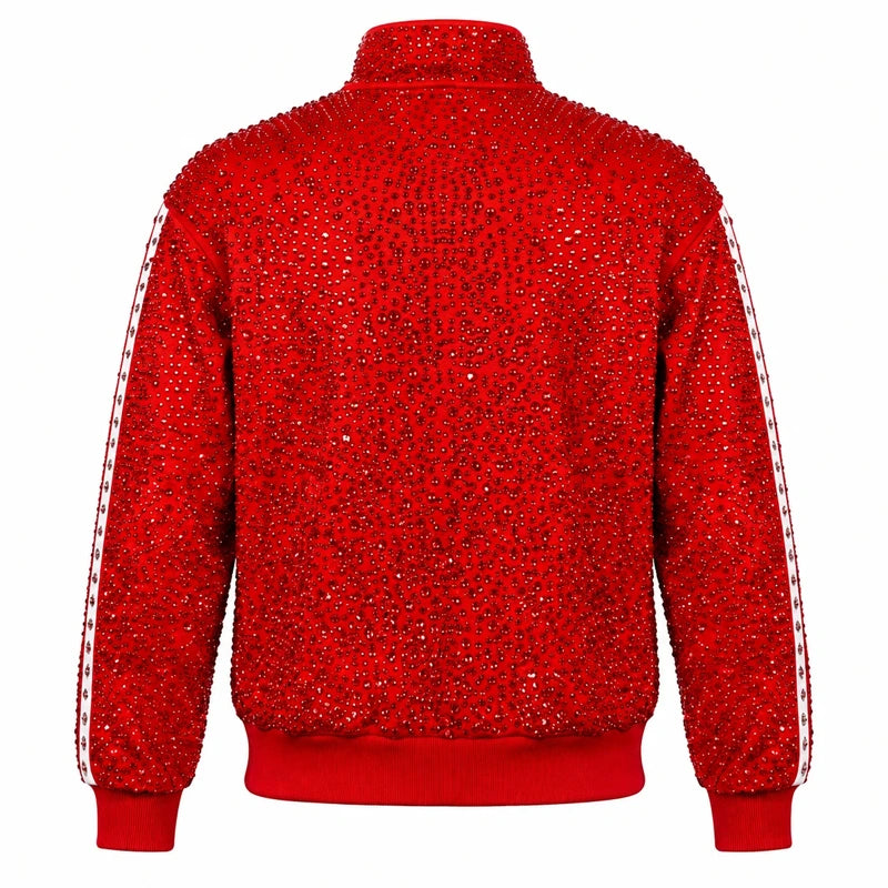 Robbie Williams Red Sequin Jacket WAAC