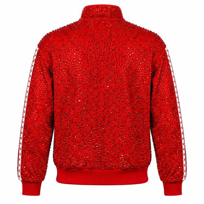 Robbie Williams Red Sequin Jacket WAAC
