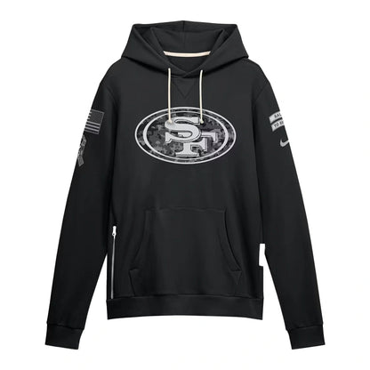 San Francisco 49ers Nike 2026 Salute to Service Sideline Hoodie WAAC