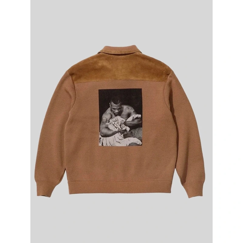 Supreme x Martine Rose Fall/Winter Suede Zip Up Cardigan WAAC