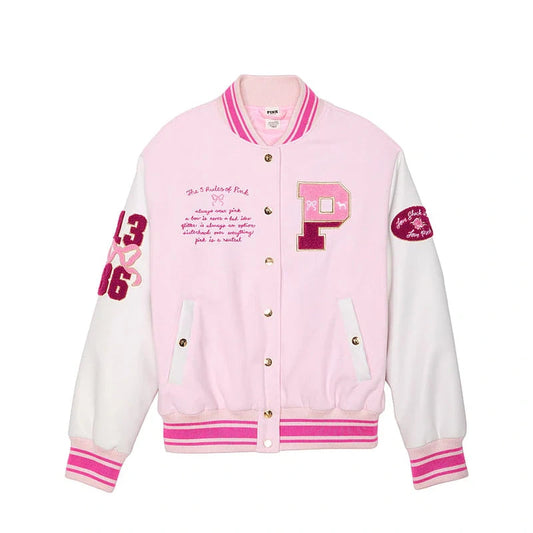 Victoria's Secret Pink Varsity Jacket WAAC